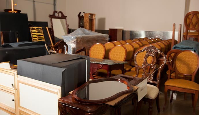 Furniture storage room