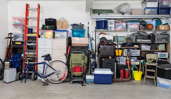 Garage contents