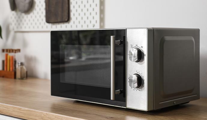 Restored microwave oven