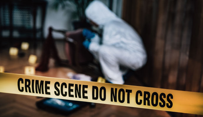 Crime scene cleanup service