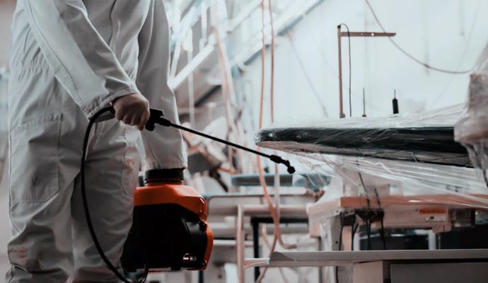 Methods & Tools Used for Commercial Disinfection by Teasdale Fenton Cleaning & Property Restoration