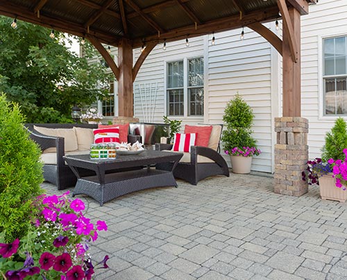 Patio remodeling
