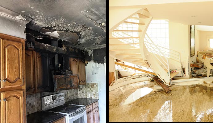 fire & water damage restoration