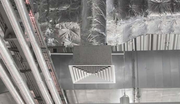 Clean duct system Clean air vent and duct system contributing to better indoor air circulation.