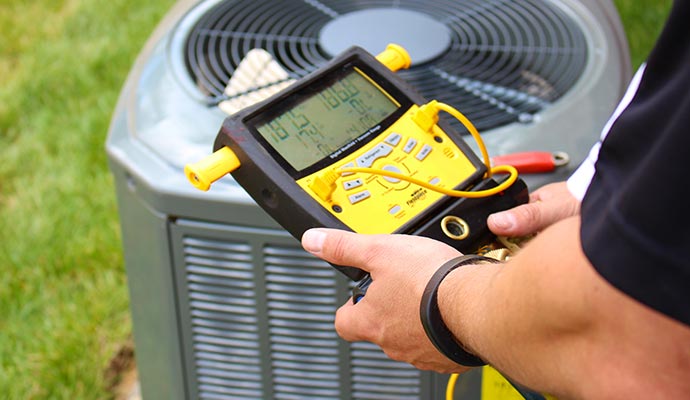 Professional AC testing Professional AC testing