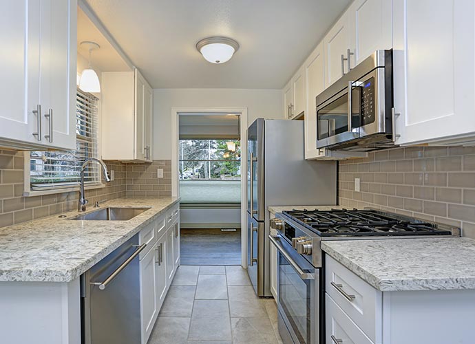 Modern kitchen renovation