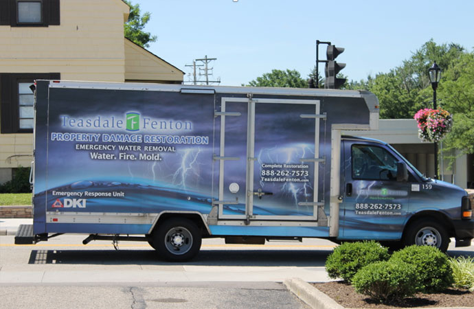 Mold removal testing services by Teasdale Fenton Cleaning & Property Restoration