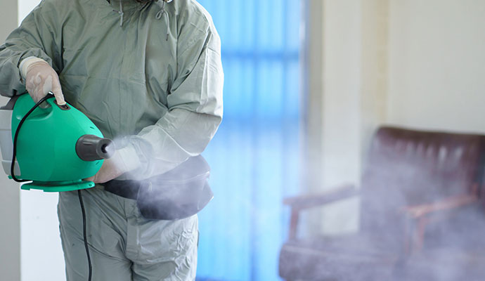 Professional smoke odor removal and deodorization
