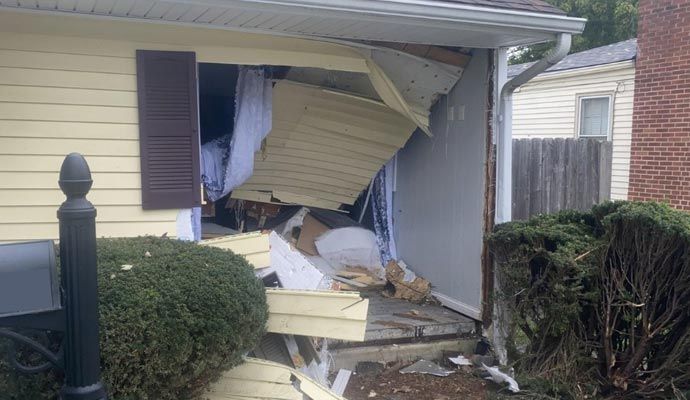 Storm damage property