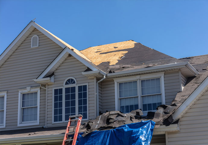 Wind Damage Repair Services by Teasdale Fenton Restoration