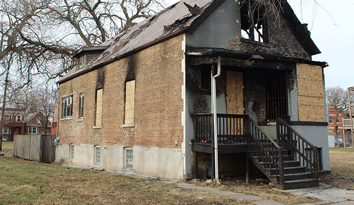 Structural fire damage stabilization and repair