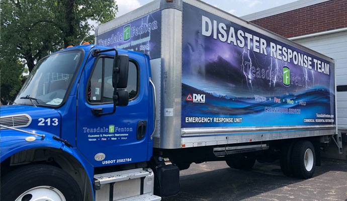 Teasdale Fenton emergency response vehicle