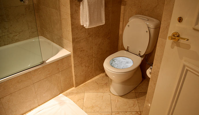 higher float toilet overflow